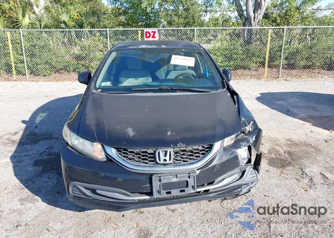 2013 Honda Civic Lx из США, поврежденный, VIN 2HGFB2F53DH565381